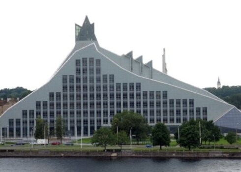 Gaismas pils atzīta par 2014. gada Latvijas labāko jaunbūvi