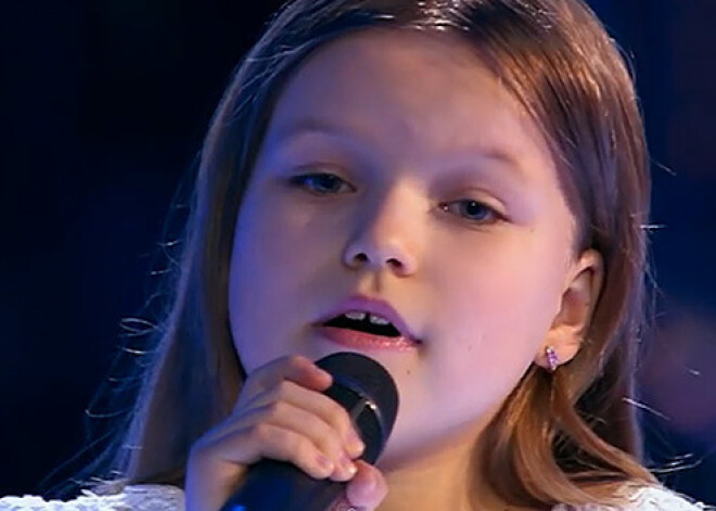 Mazā latviete Paula Krievijas šova finālā diemžēl neiekļūst. VIDEO