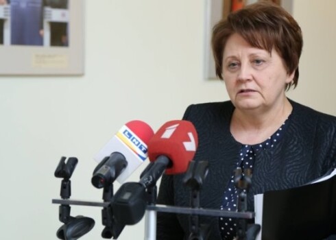 Глава правительства Латвии Лаймдота Страуюма