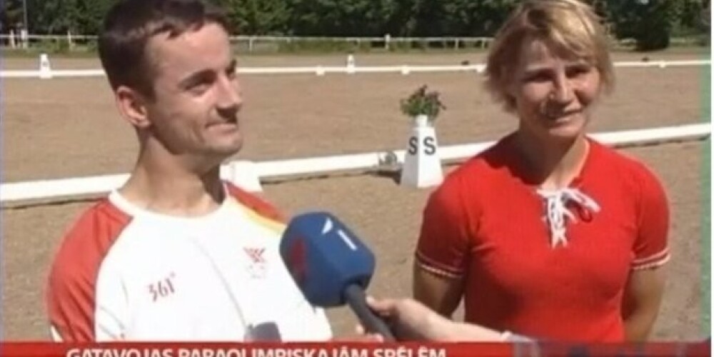 Pagājušajās paralimpiskajās spēlē latviešu jātnieks izcīnīja augsto ceturto vietu.