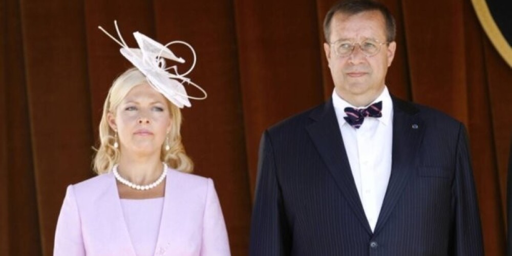 Igaunijas prezidents Ilvess paziņo par šķiršanos no sievas. FOTO
