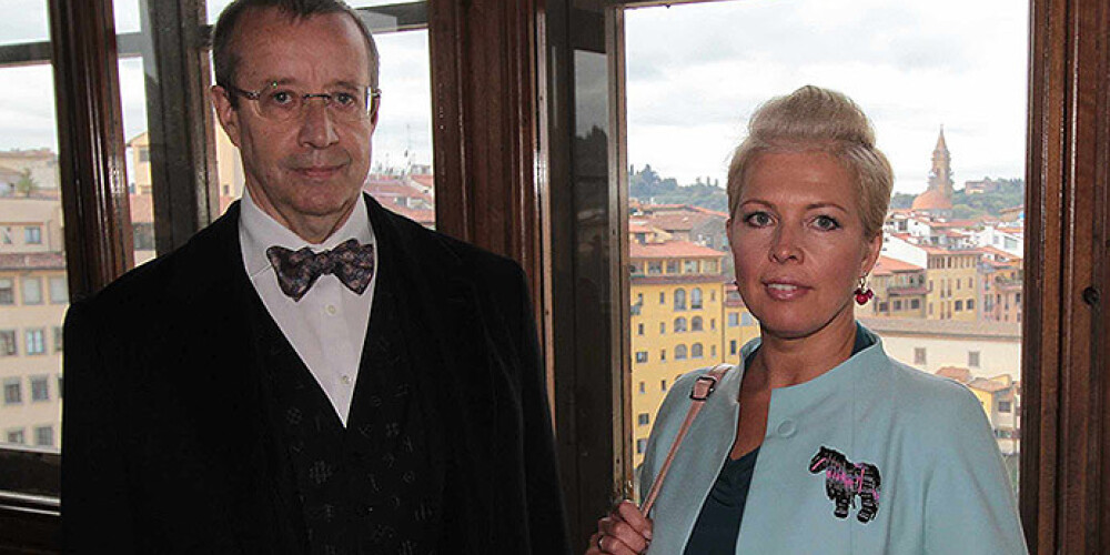 Igaunijas prezidents "aizmucis" uz ASV, Evelīna palikusi bez iztikas līdzekļiem