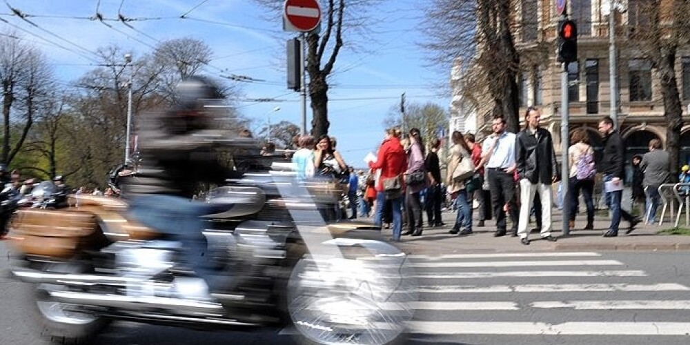 В воскресенье в Риге пройдет мотопарад