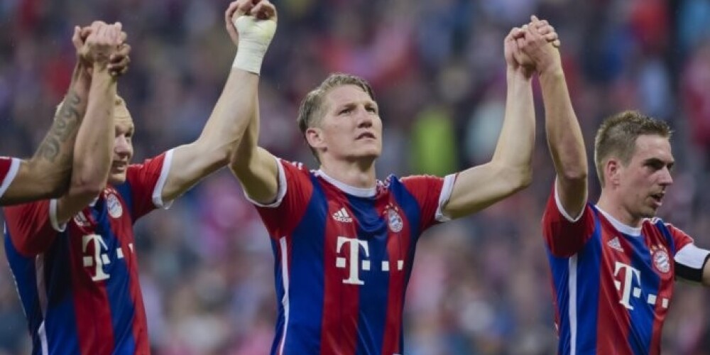 "Bayern" futbolisti kļūst par Vācijas bundeslīgas čempioniem