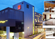 "Clarion Congress Hotel" atrodas tikai dažu minūšu gājiena attālumā no "O2 Arena" halles, kur notiks spēles.