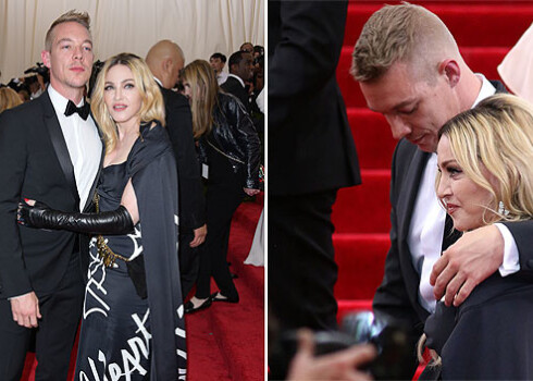 Новый роман? Продюсер Diplo и королева поп-музыки Мадонна на балу Института костюма