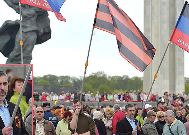 Lindermanam Uzvaras parkā liek aizvākt separātistu karogus