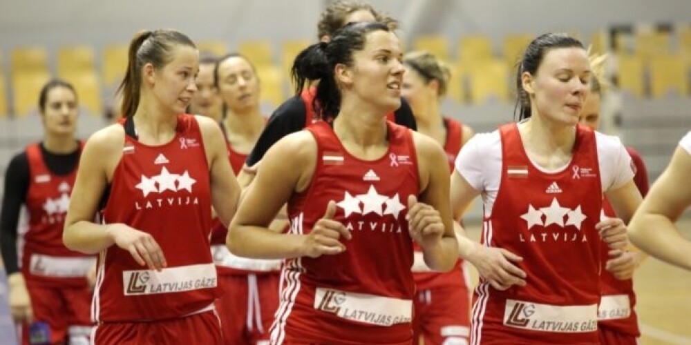 Latvijas sieviešu basketbola izlase pārbaudes spēles pirms Eiropas čempionāta sāk ar uzvaru