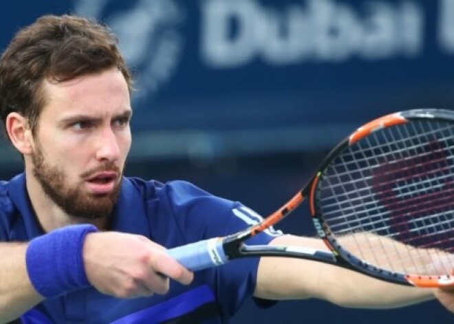 Prom no zaudējumu takas. Gulbis uzvar ukraini Dolgopolovu