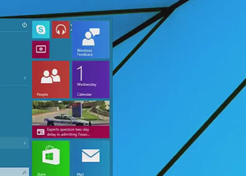 Ar "Windows 10" apritē atgriezīsies izvēlne "Start".
