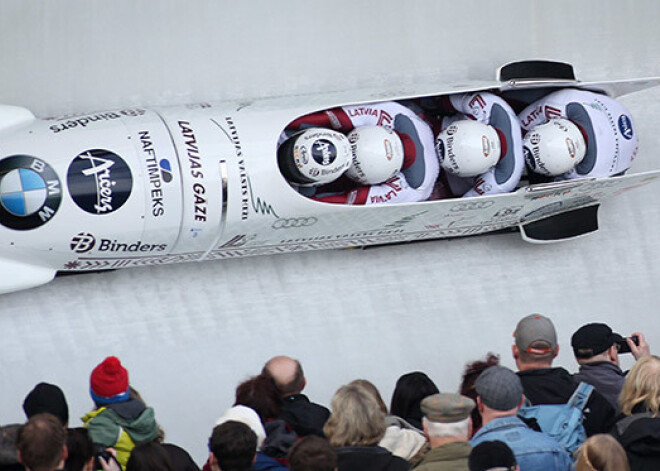 Bobslejā un skeletonā turpmāk PČ un OS valsti varēs pārstāvēt pa divām ekipāžām vai braucējiem