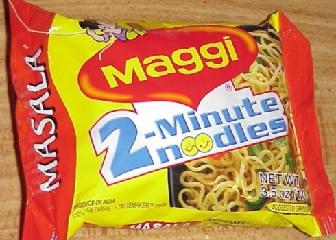 "Nestle" Indijā "Maggi" nūdeles pārdod vairāk nekā 30 gadus, un tai šajā valstī pieder 80% ātri pagatavojamo nūdeļu tirgus.