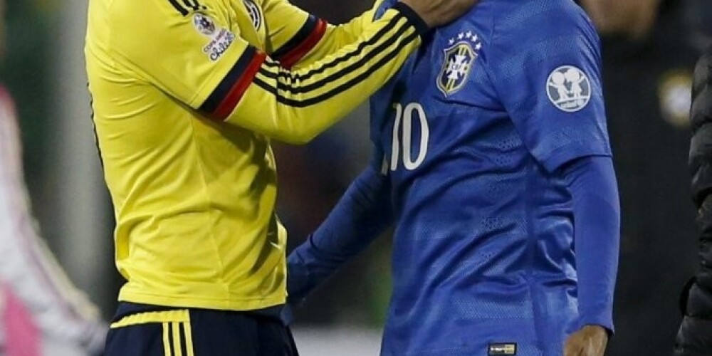 Neimaram neiztur nervi pēc zaudējuma Kolumbijai. VIDEO
