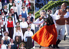 Ziemeļu un Baltijas valstu Dziesmu svētku tradīcija iedibināta 1995.gadā.