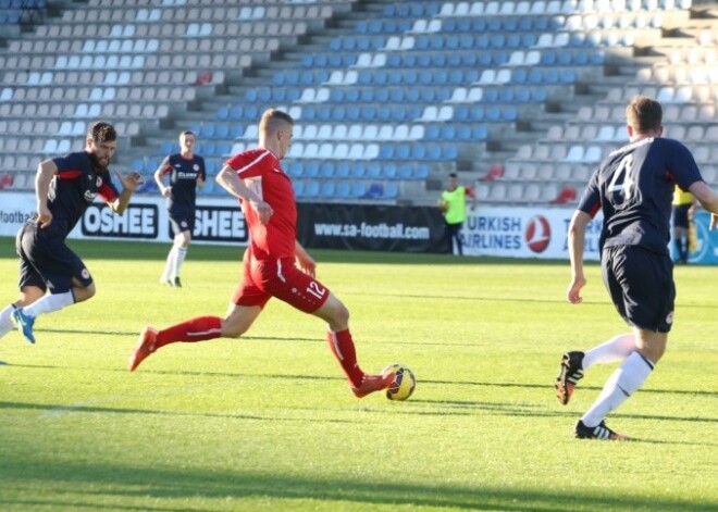 "Skonto" ar uzvaru sāk UEFA Eiropas līgas kvalifikāciju; "Jelgava" izrauj neizšķirtu