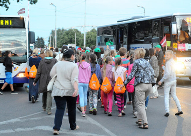 XI Latvijas skolu jaunatnes dziesmu un deju svētku laikā tiks veiktas izmaiņas sabiedriskā transporta kustībā