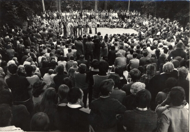 Imantdienas Inešos 1980. gada jūlijā.