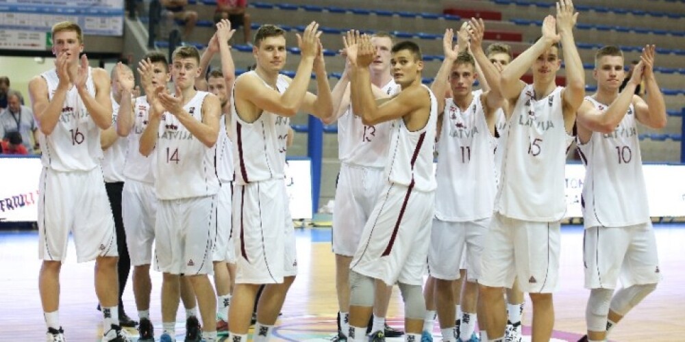 Latvijas U-20 basketbolisti iekļūst Eiropas čempionāta otrajā posmā