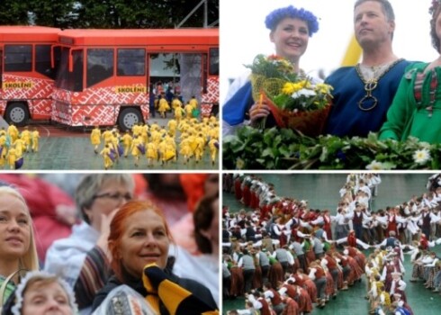 Krāšņi izskan deju lieluzvedums "Līdz varavīksnei tikt". FOTO