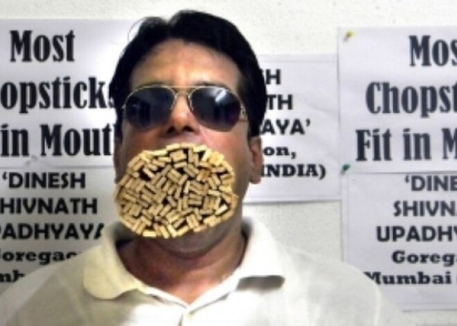 Человек с самым большим ртом установил новый рекорд. ВИДЕО