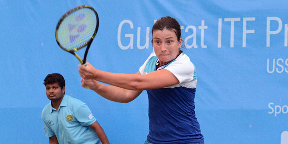 Latvijas tenisiste Anastasija Sevastova.