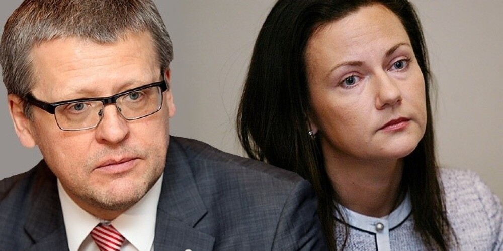 У министра Белевича романтическая связь с руководительницей его бюро - Ингой Штале