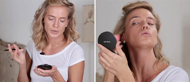 ГлюкoZa шаг за шагом показывает, как наносить макияж