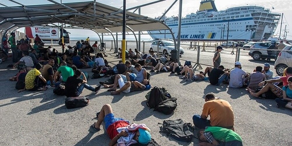 Ежедневно на греческий остров Кос прибывает, по данным местных СМИ, от 800 до тысячи мигрантов