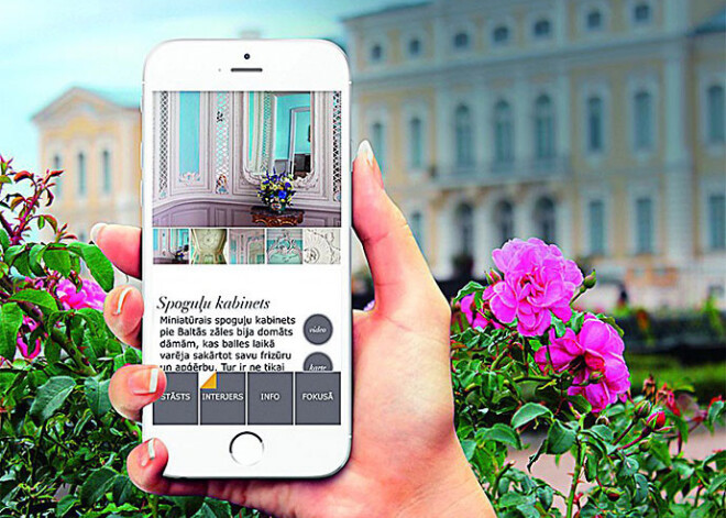 Rundāles pils mobilā lietotne nominēta pasaules mēroga balvai