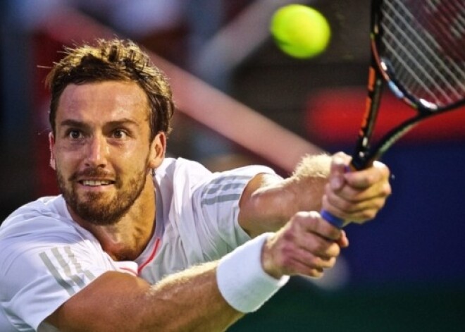 Pēc lieliskas iepriekšējās nedēļas Ernests Gulbis atkal zaudē jau pirmajā kārtā