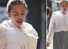 Майли Сайрус, которую за последние несколько лет общественность привыкла видеть в нарядах разной степени странности, выглядела на удивление прилично