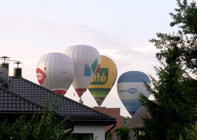 Alūksnē notiks gaisa balonu festivāls