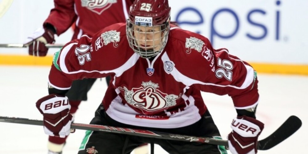 Latvijas komandas labā vienīgos vārtus guva Andris Džeriņš.