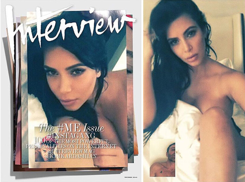 Голая Ким Кардашьян (Kim Kardashian West): интимные фото