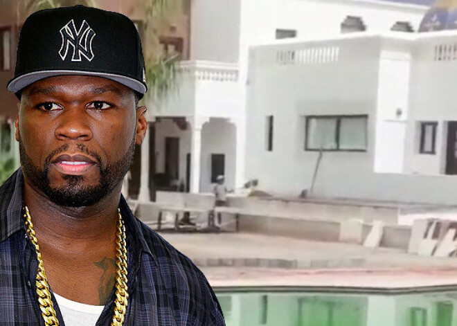 Vai tiešām bankrots? Reperis "50 Cent" plātās ar jaunu māju Āfrikā. VIDEO