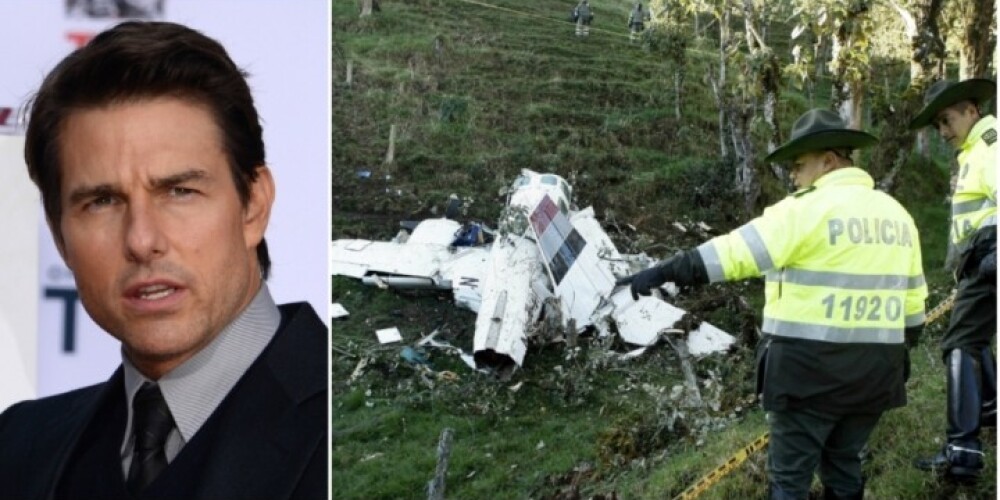 Traģēdija Toma Krūza jaunās filmas uzņemšanā - avarējot lidmašīnai, gājuši bojā 2 cilvēki
