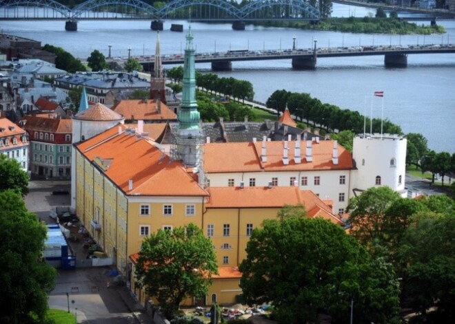 Президент надеется переехать в Рижский замок в начале будущего года. ФОТО