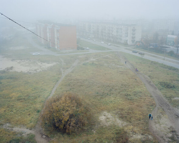 Fotogrāfija no Andreja Strokina personālizstādes "Cilvēki kāpās".