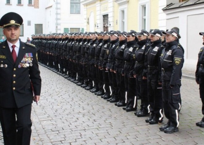 Rīgas pašvaldības policija atzīmē savas dibināšanas 25.gadadienu. FOTO