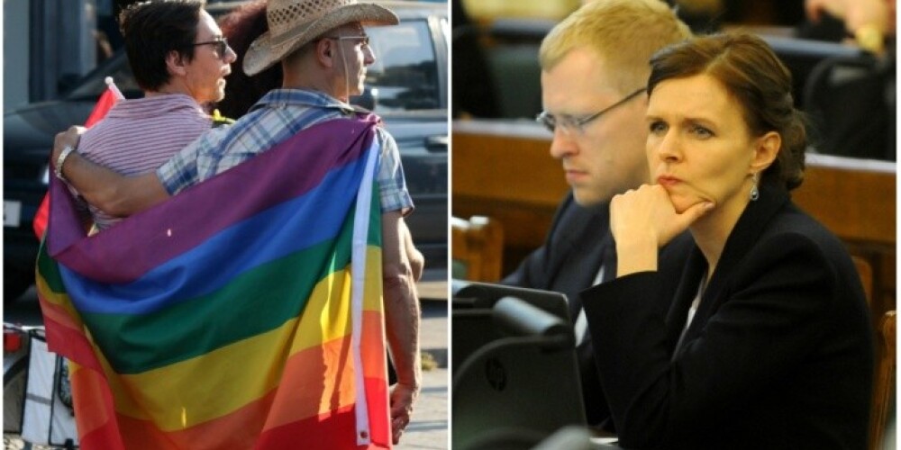Rīgas dome pārtrauc akciju, kas aicina uz iecietību pret gejiem. VIDEO