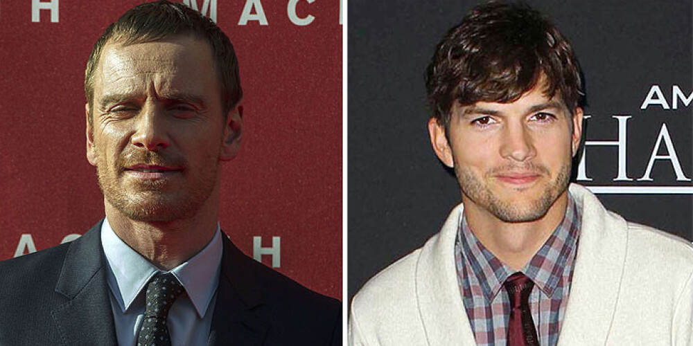 Fasbenderam ir galvenā loma režisora Denija Boila šogad izlaistajā kinolentē "Steve Jobs", savukārt Kačers spēlē galveno lomu 2013.gada biogrāfiskajā filmā "Jobs".