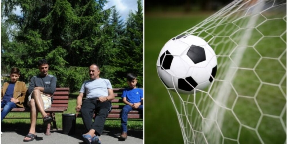Deputāti dosies uz "Muceniekiem" ar bēgļiem uzspēlēt futbolu