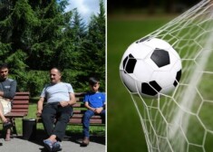 Deputāti dosies uz "Muceniekiem" ar bēgļiem uzspēlēt futbolu