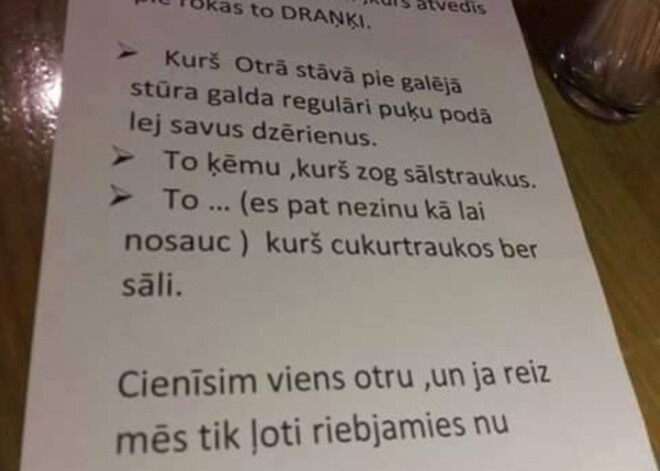 Dienas bilde: pudele tam, kurš pie rokas atvedīs TO draņķi