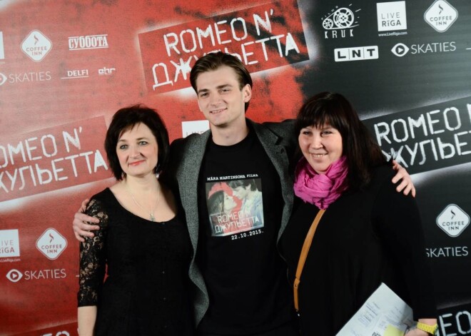 Režisora Māra Martinsona filmas “Romeo n `Džuljeta” pirmizrāde  „Kino Citadele” Rīgā 22. oktobrī.