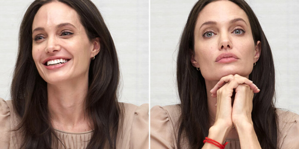 Анджелина Джоли прекрасно выглядит и с минимумом макияжа. ФОТО