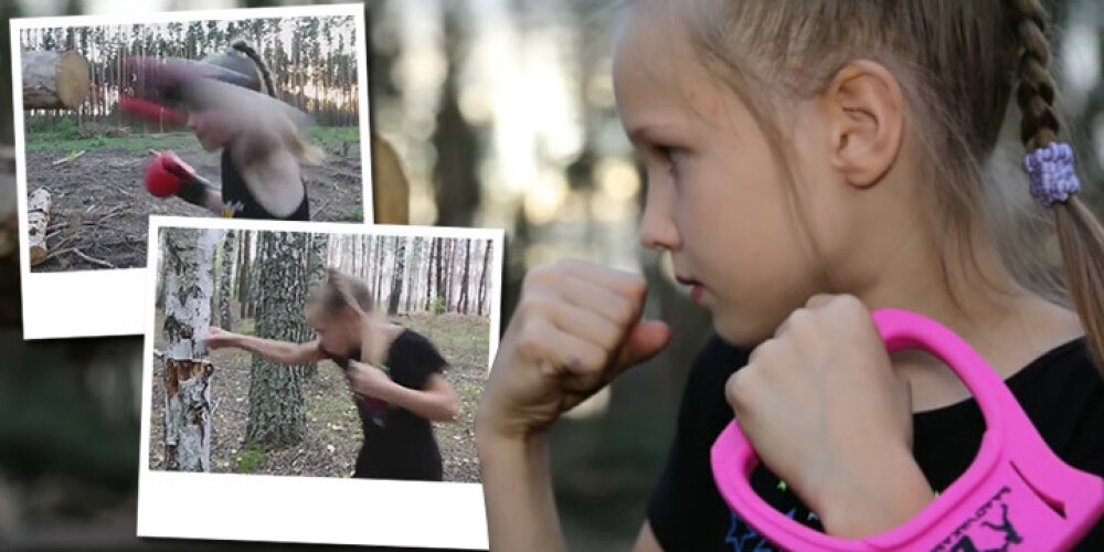 Šai astoņus gadus vecajai meitenei ir ātrākās rokas pasaulē. Neticami VIDEO