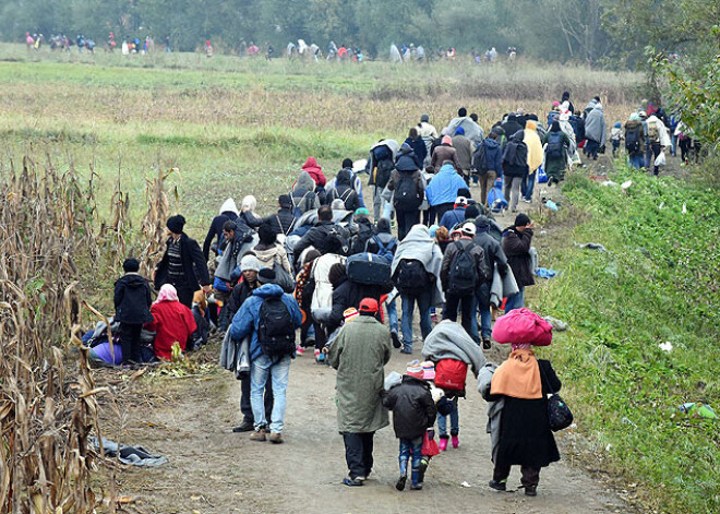 Latvija uz Slovēniju nosūtīs policistus, lai palīdzētu regulēt migrantu pieplūdumu