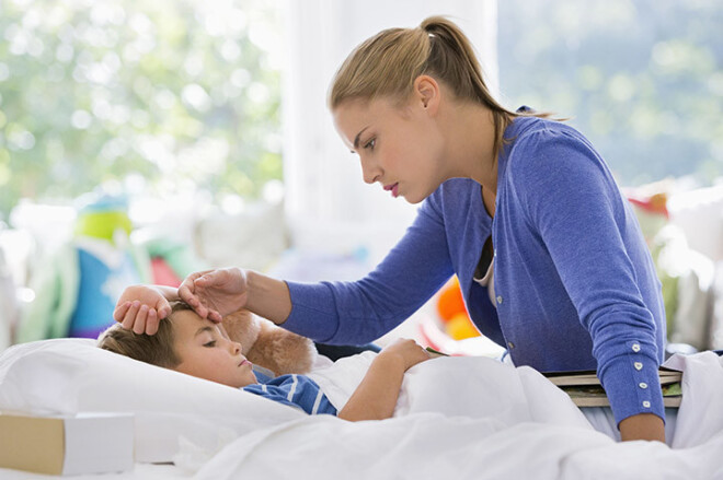 В детстве, когда человек только становится взрослым, он должен переболеть болезнями, которые связаны с повышением температуры