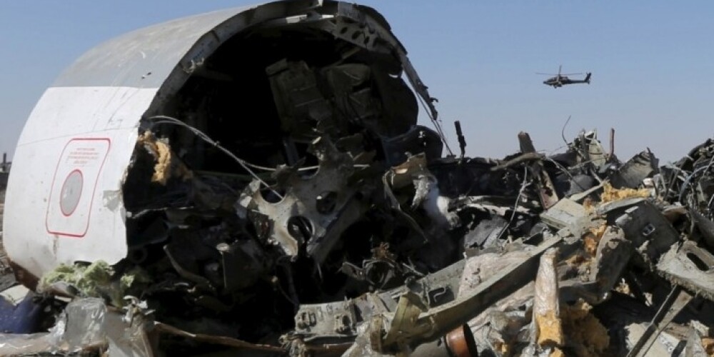 Arī Ēģiptes izmeklētāji sliecas piekrist, ka Krievijas lidmašīna nogāzās bumbas dēļ